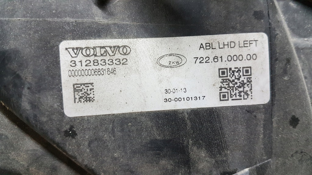 фото №11, Лампа перед левая volvo v40 xc40 ii 12-17 ксенон 31283332