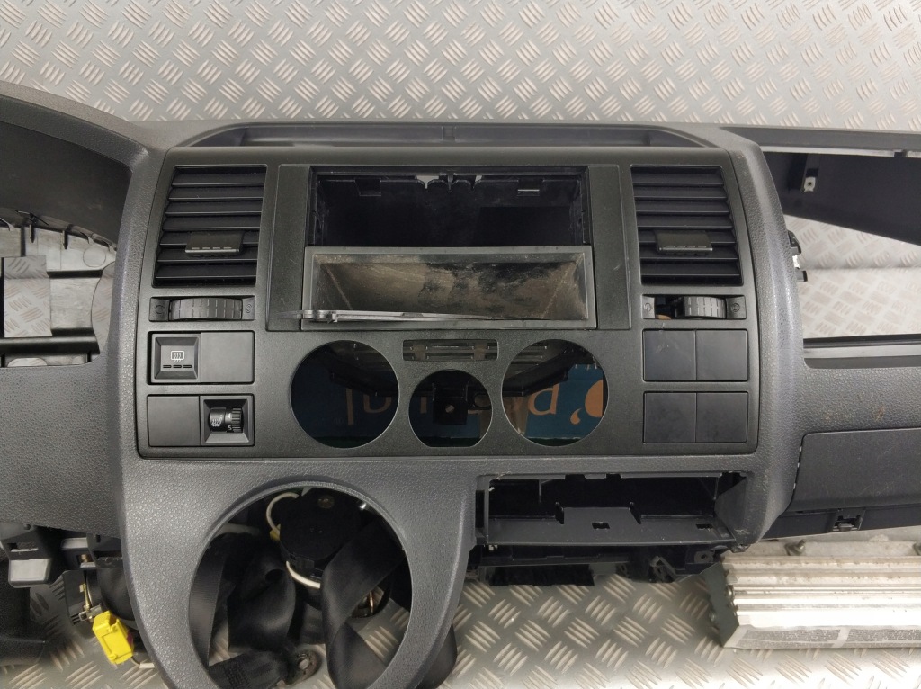 фото №7, Панель приладів приладова панель приладів панель  подушка безпеки vw transporter caravelle t5 europa