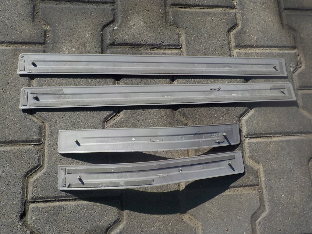 фото №12, Mercedes w212 накладка молдинг порог хром kpl eu