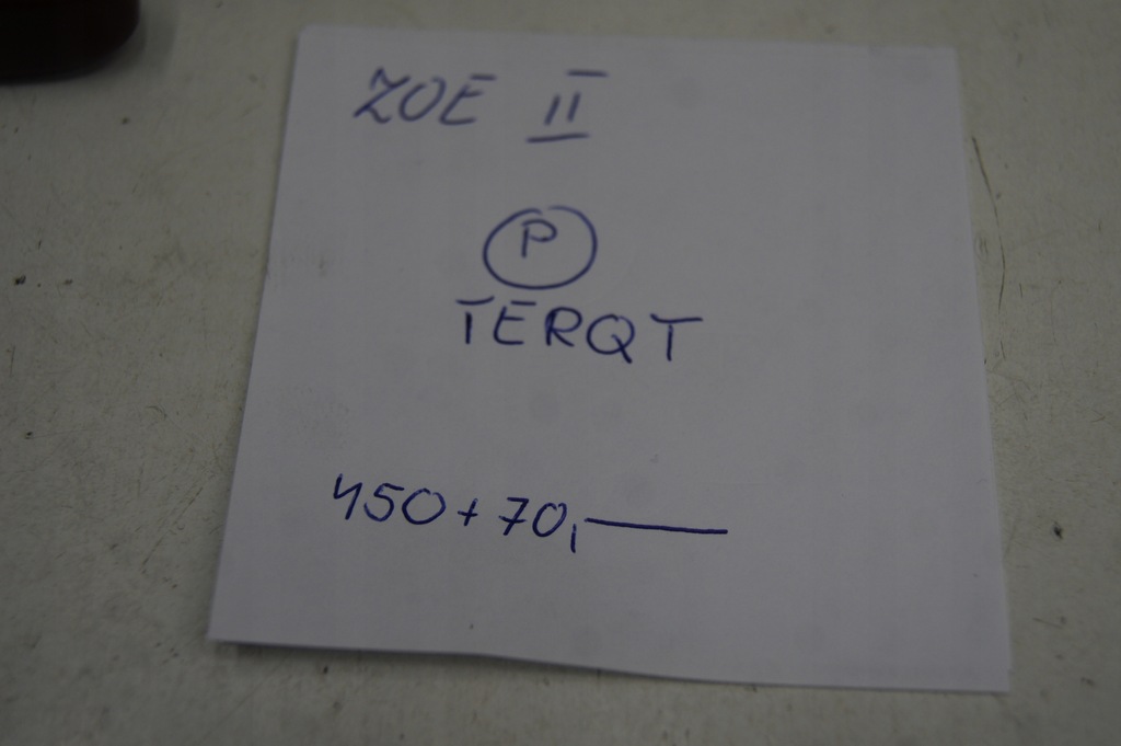 фото №14, Молдинг порог правая terqt renault zoe ii lift