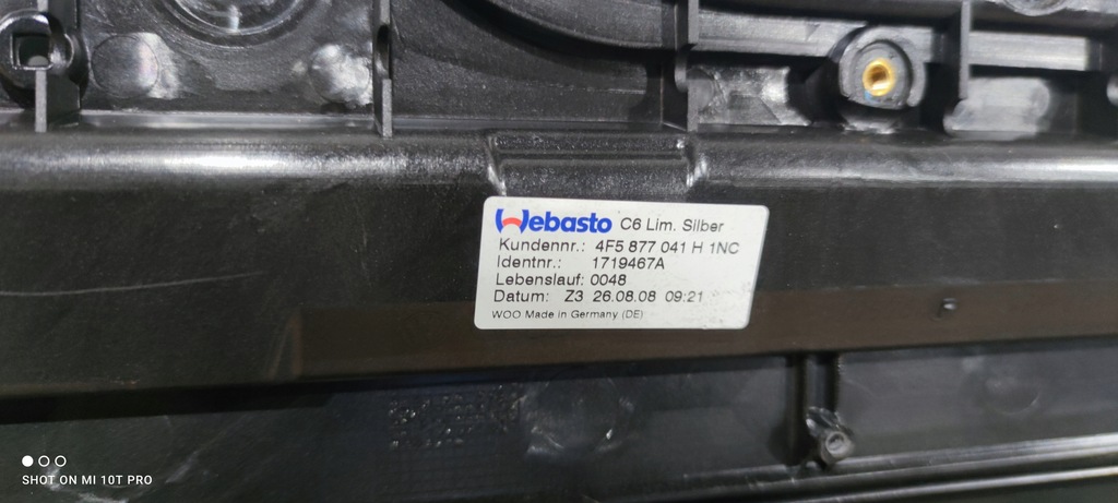 фото №9, Люк audi a6 c6 sedan 4f5877041h 1nc