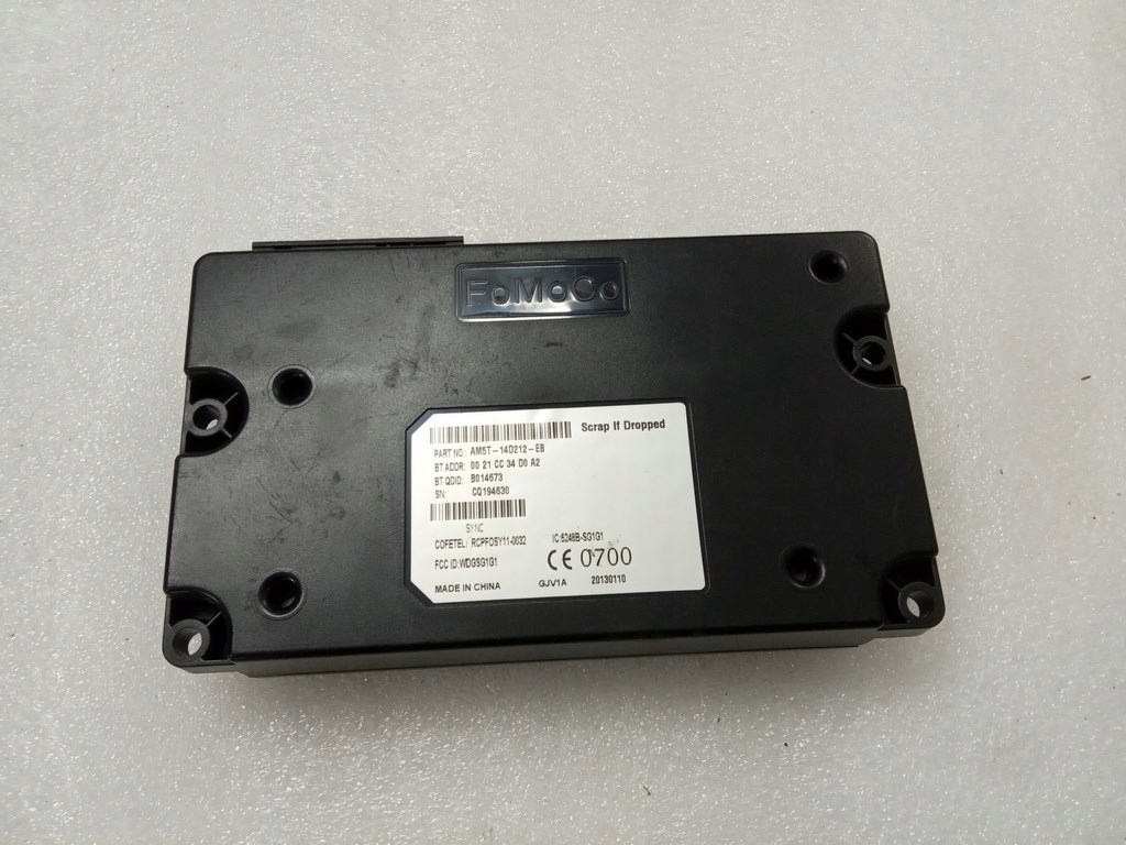 фото №1, Ford - модуль bluetooth am5t-14d212-eb