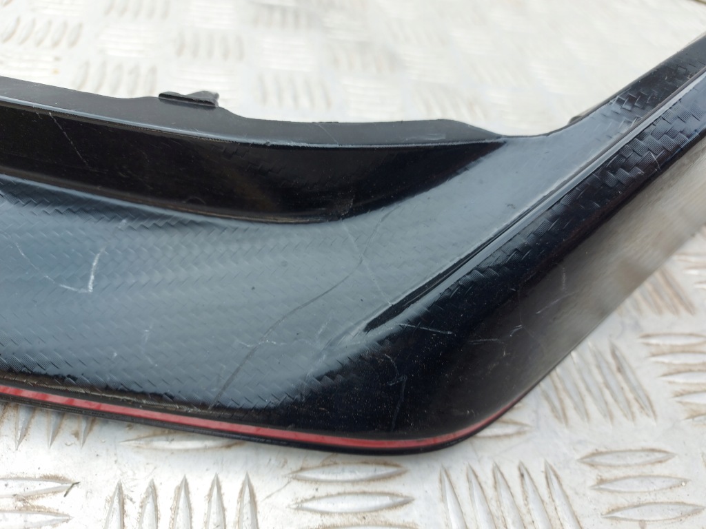 фото №6, Спойлер бампера передній накладка dół honda civic x type-r перед org