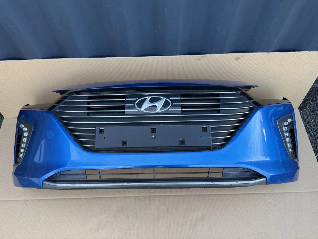 Купить Бампер перед hyundai ioniq 2016-2019 комплектный  оригинал демонтаж