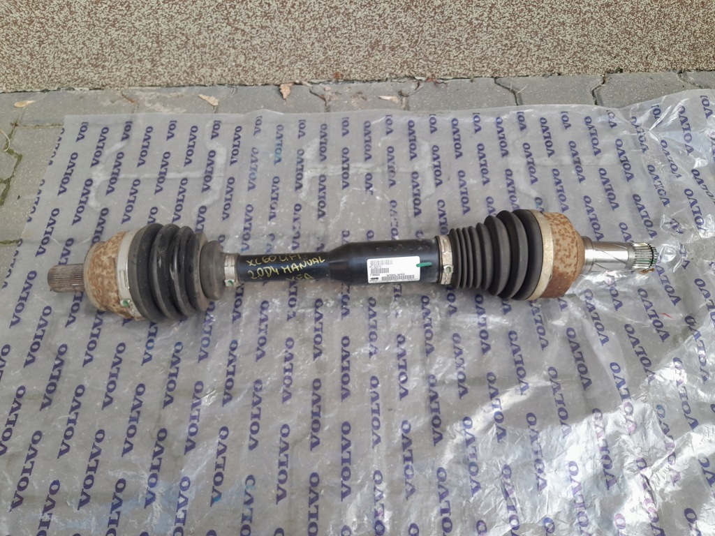 31325701 приводной вал левая механическая коробка передач volvo xc60 рестайлинг  2.0d4 15r w-wa в Украине