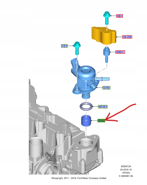 фото №4, Толкатель клапана ford s-max galaxy transit tourneo