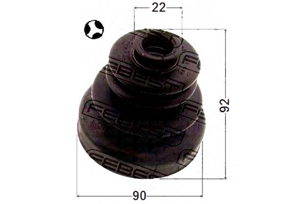фото №9, Febest 0215-r20t набор защита, система рулевой