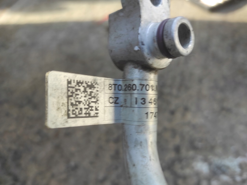 фото №7, Шланг кондиционера кондиционер 8t0260701n audi a5 8t 07-16