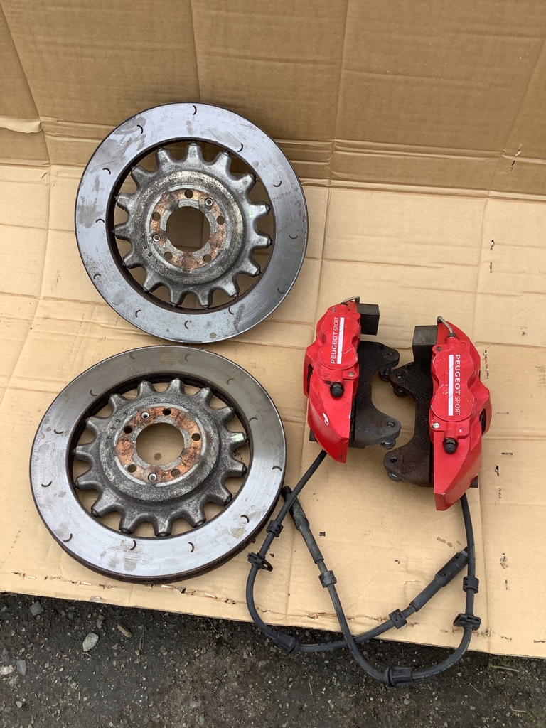 фото №1, Peugeot 308 gti суппорт тормозной тормозные диски