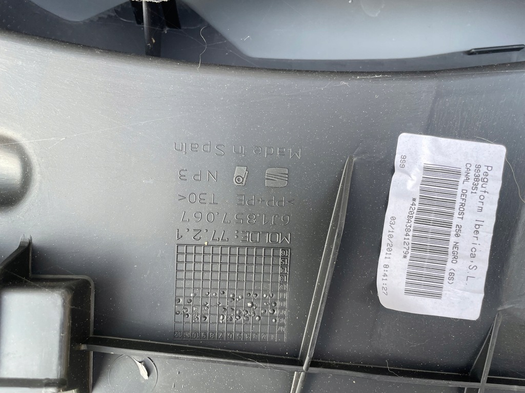 фото №14, Приборная панель приборная панель seat ibiza 2017 rok 6j1857067 5f0880201