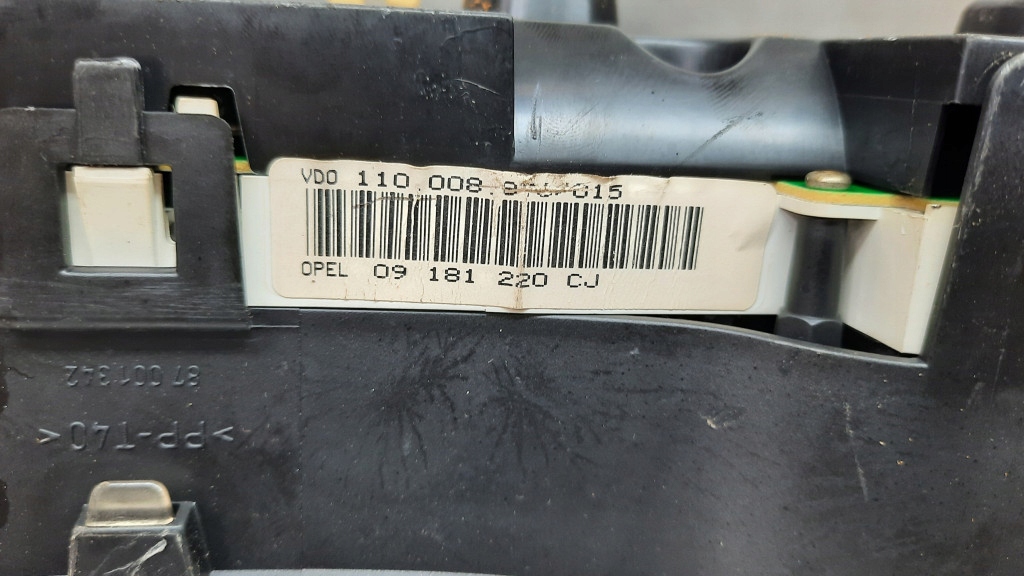 фото №8, Лічильник 09181220cj opel astra g 1.8b