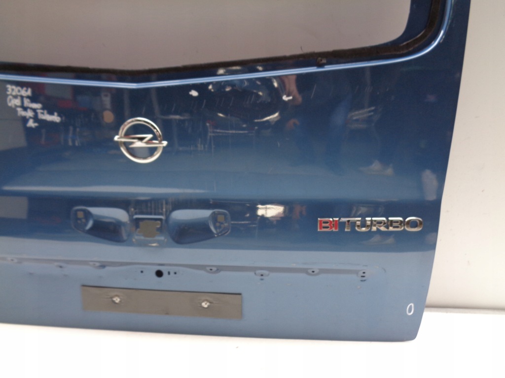 фото №3, Крышка багажника задняя renault trafic vivaro talento 14-