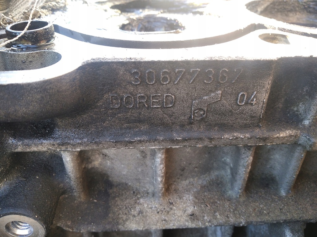 фото №9, Volvo s60 s80 xc90 2.4 d5 d5244t 185km блок dół двигателя поршни wał 30677367