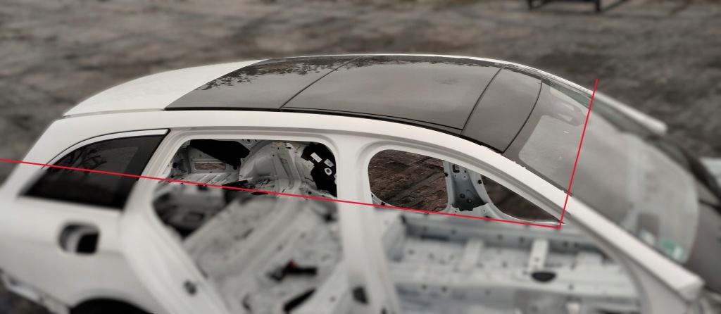 фото №6, Дах панорамний люк панорама mercedes e-klasa w213 kombi 149