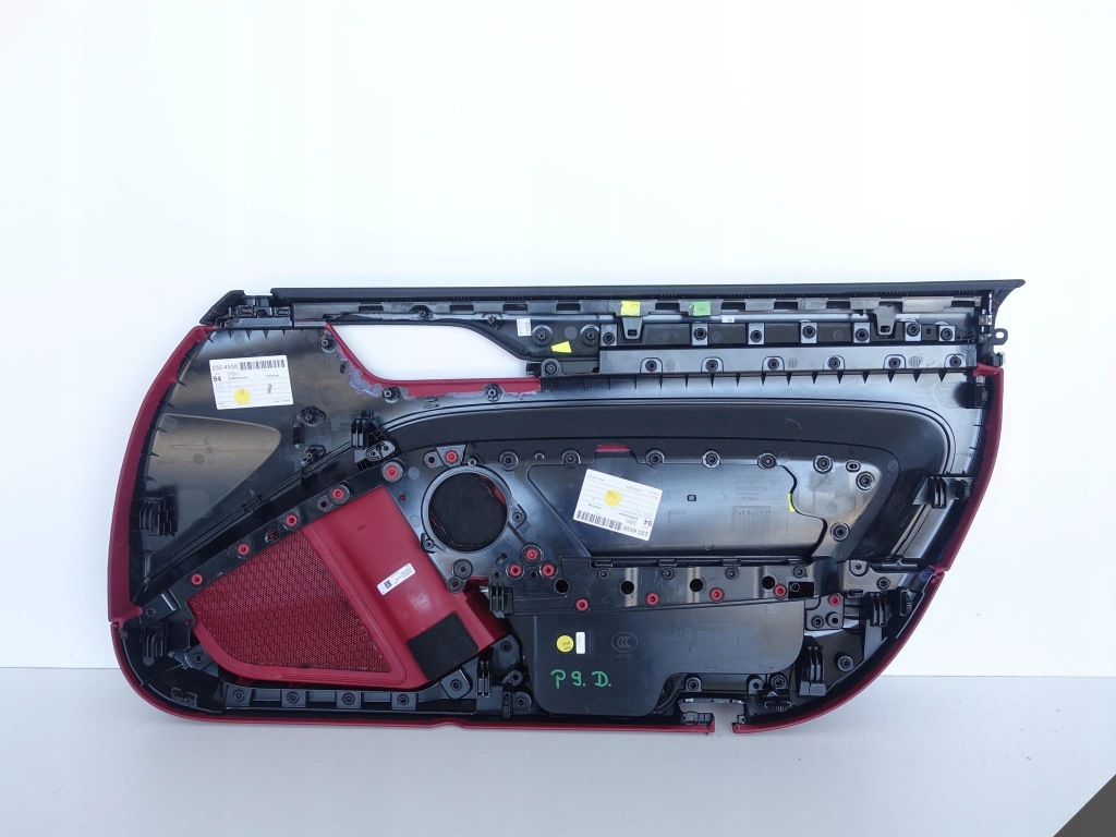 фото №8, Porsche 911 992 19- оббивка ліва bordeauxrot eu