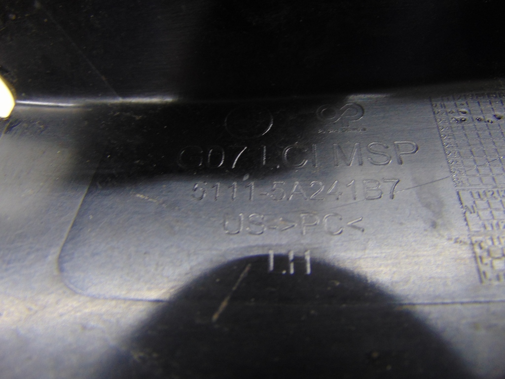 фото №10, Bmw x7 51115a241b8 решітка бампер перед ліва