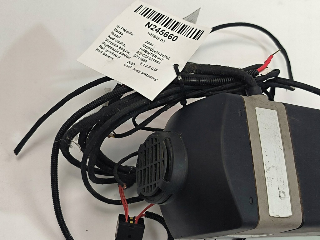 Webasto обогреватель 9031125c mercdes-benz sprinter 907 с Разборки