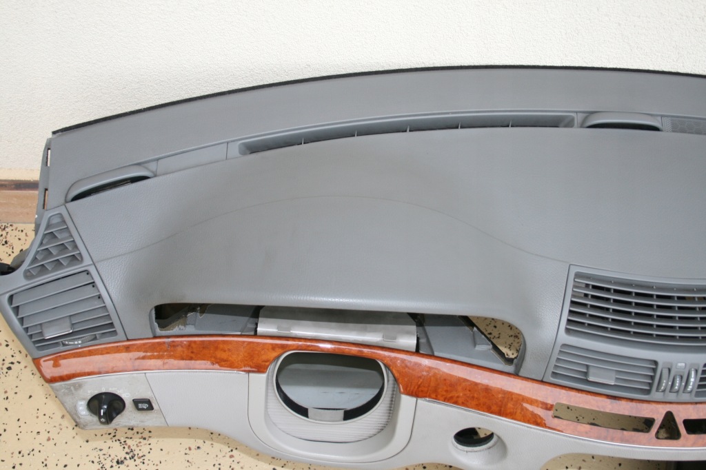 фото №12, Mercedes w220 lift приборная панель приборная натяжители