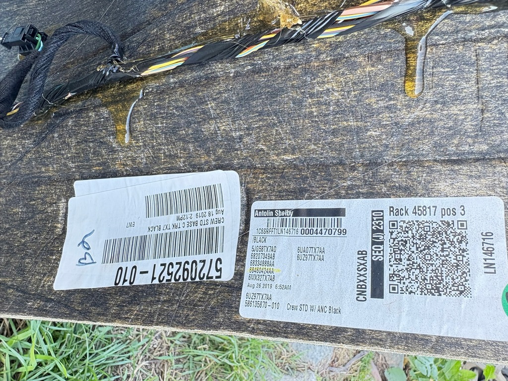 фото №6, Dodge ram v 2019- стеля czarna стійки комплектна