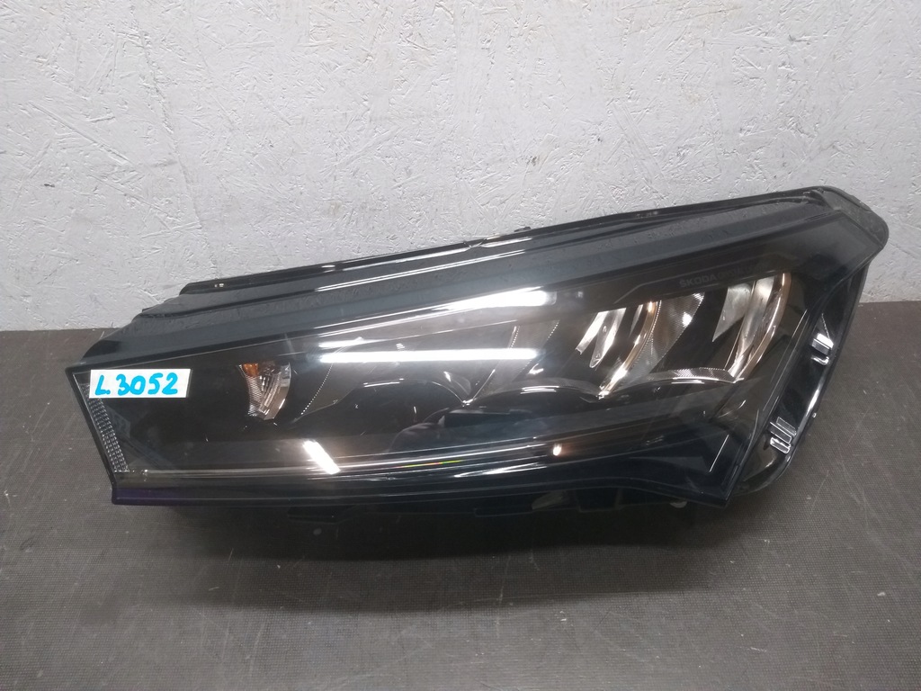 фото №1, Лампа перед левая skoda enyaq full led 5lb841015