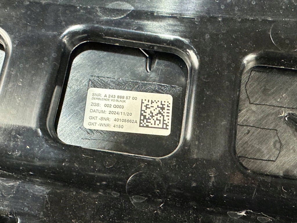 фото №12, Mercedes eqa eqb 21- w243 a243 решітка радіатора решітка радіатора бампера a2438885900