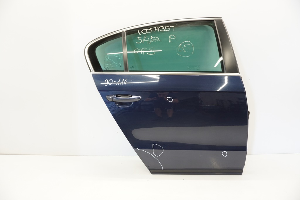 фото №1, Vw passat b7 sedan дверь правый задняя задние lh5x