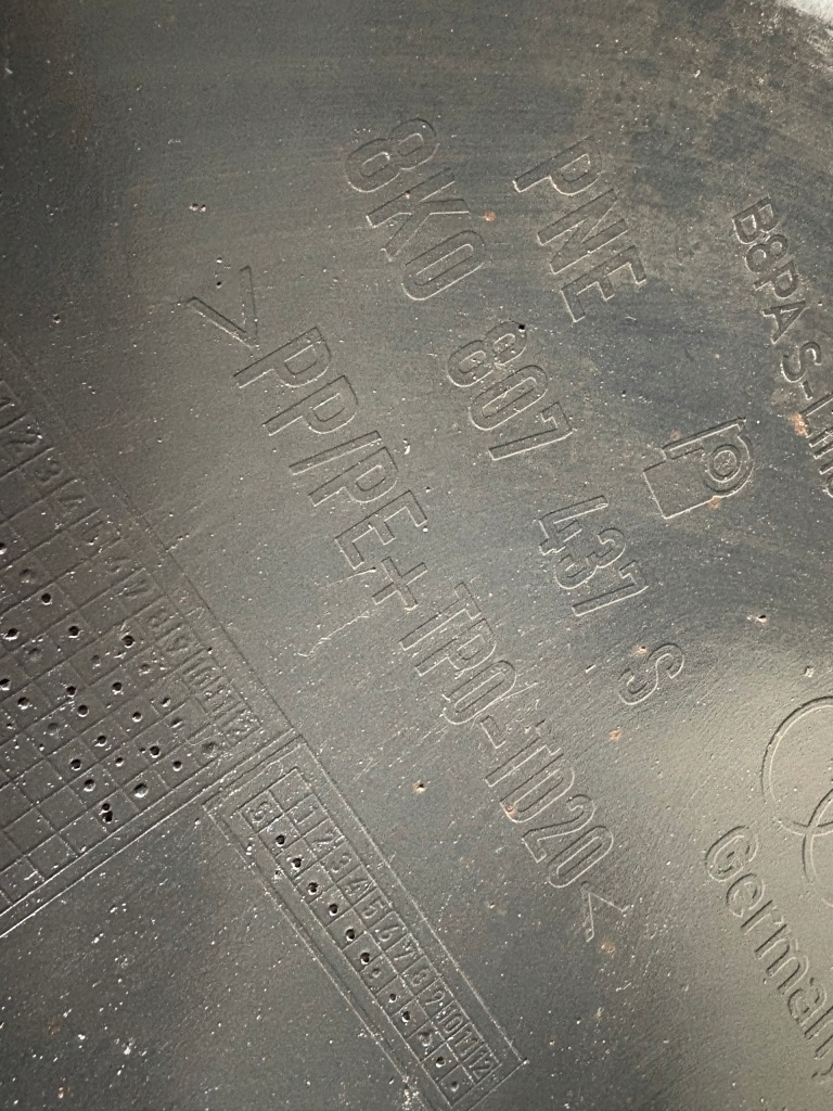 фото №12, Audi s4 b8 lift 8k0 передний бампер 8k0807437s