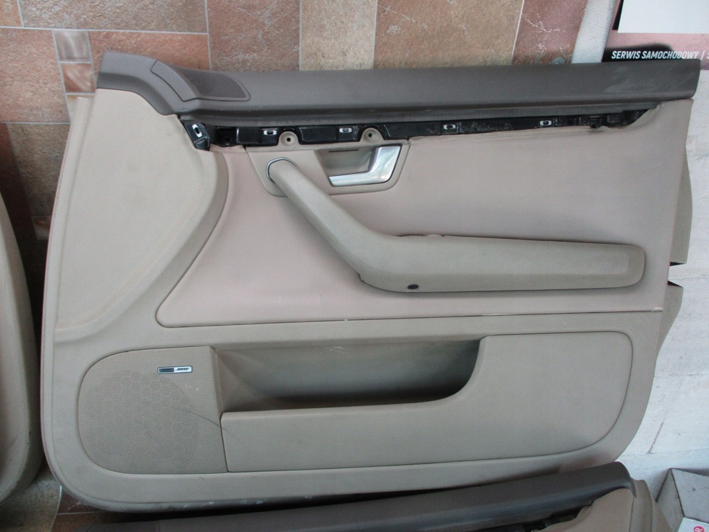 фото №16, Audi a4 b6 kombi сидіння лівий bose комплект шкіра