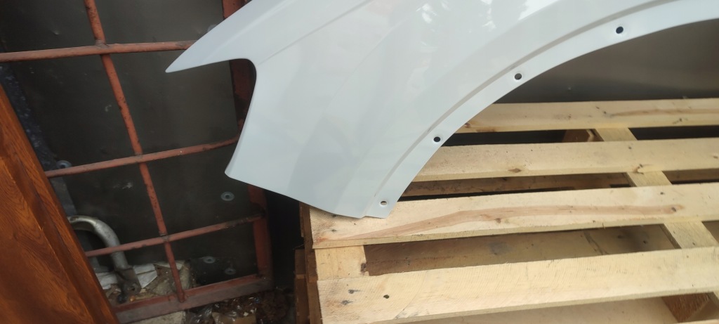 Крыло  aluminiowy левое  перед передний audi q7 4m 12.19- рестайлинг  ls9r с Разборки