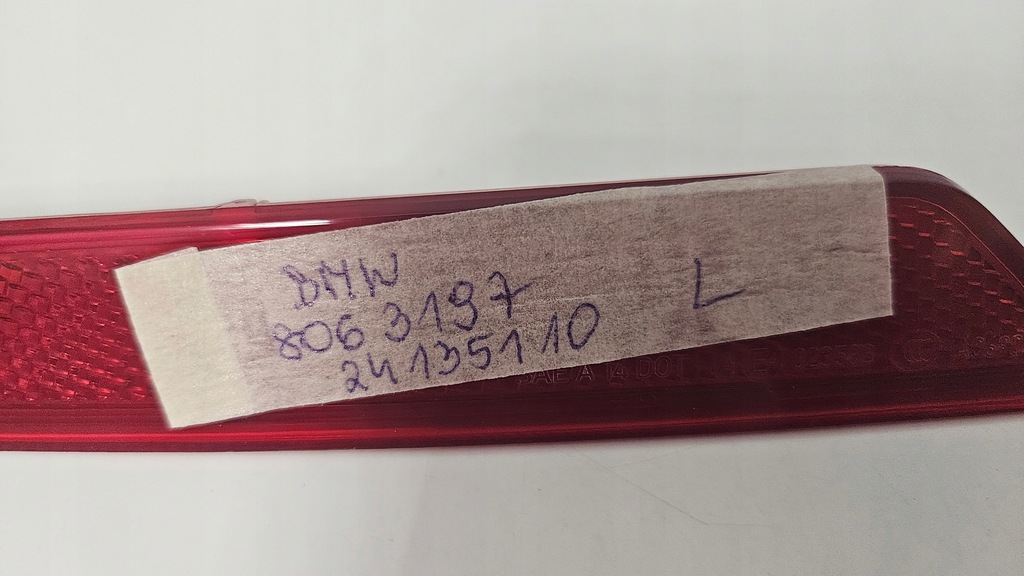 фото №7, Bmw 7 g11 g12 відбивач бампера лівий 8063197 24135110