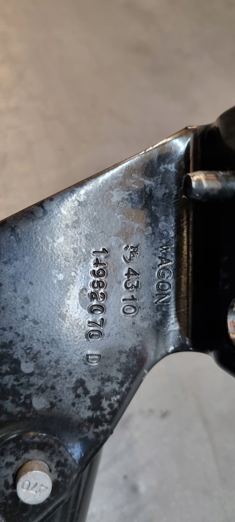 фото №11, Підрамник ролик двері l r розсувних scudo expert ii