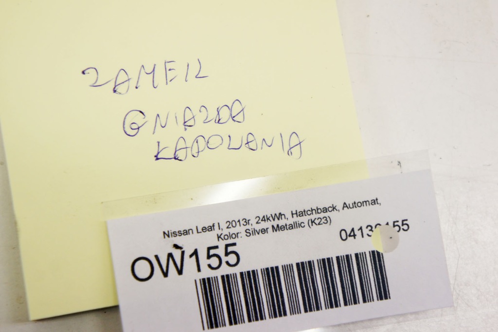 фото №6, Ow155 nissan leaf i ze0 замок разъём зарядки