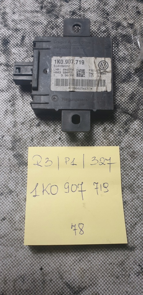 фото №1, Блок управления модуль сигнализация 1k0907719 audi