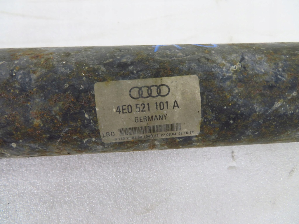 фото №5, Wał приводной audi a8 d3 4.0 tdi quattro - 4e0521101a