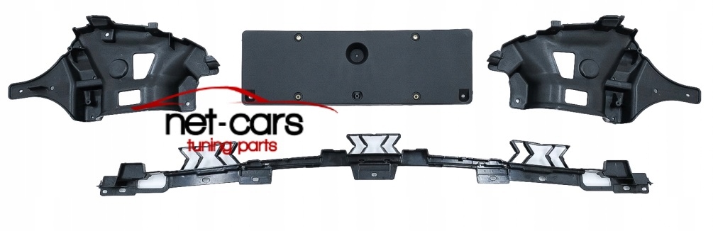 фото №16, Бампер перед задняя решётка радиатора mercedes s w223 22- amg brabus wz s450 black чёрный