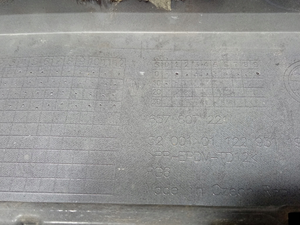 фото №6, Skoda scala бампер перед передний 657807221