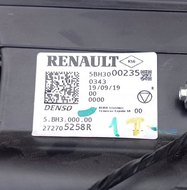 фото №7, Отопитель комплектная renault captur ii 272705258r