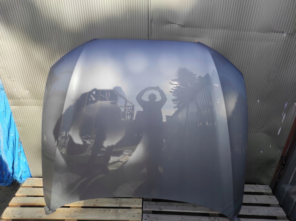 фото №11, Audi a6 c7 капот крышка двигателя lx7p алюминиевая