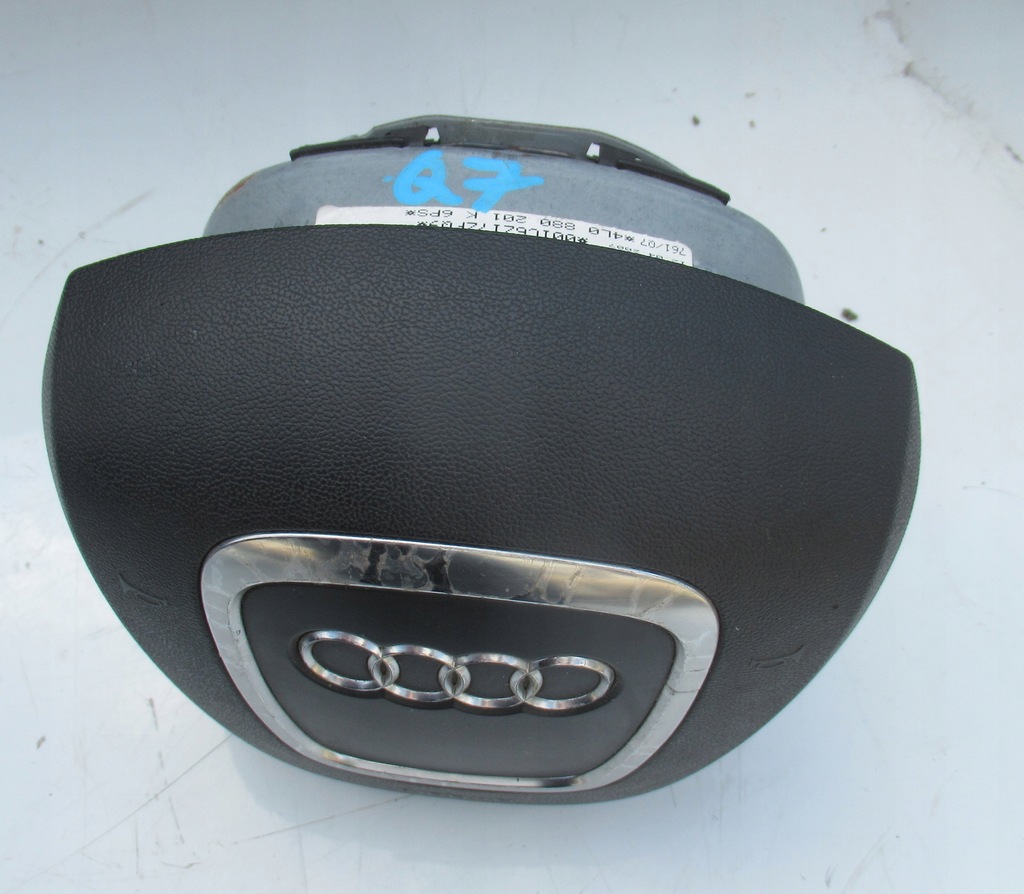 фото №11, Audi q7 4l консоль приборная панель подушка водителя