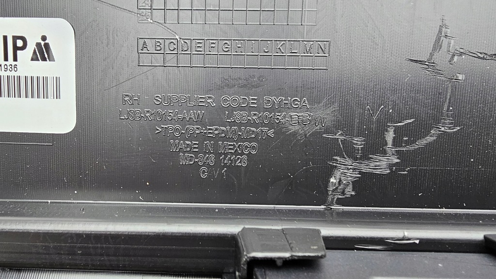 фото №12, Молдинг поріг поріг правий ford mustang mach-e lj8b-r10154-aa oryg new