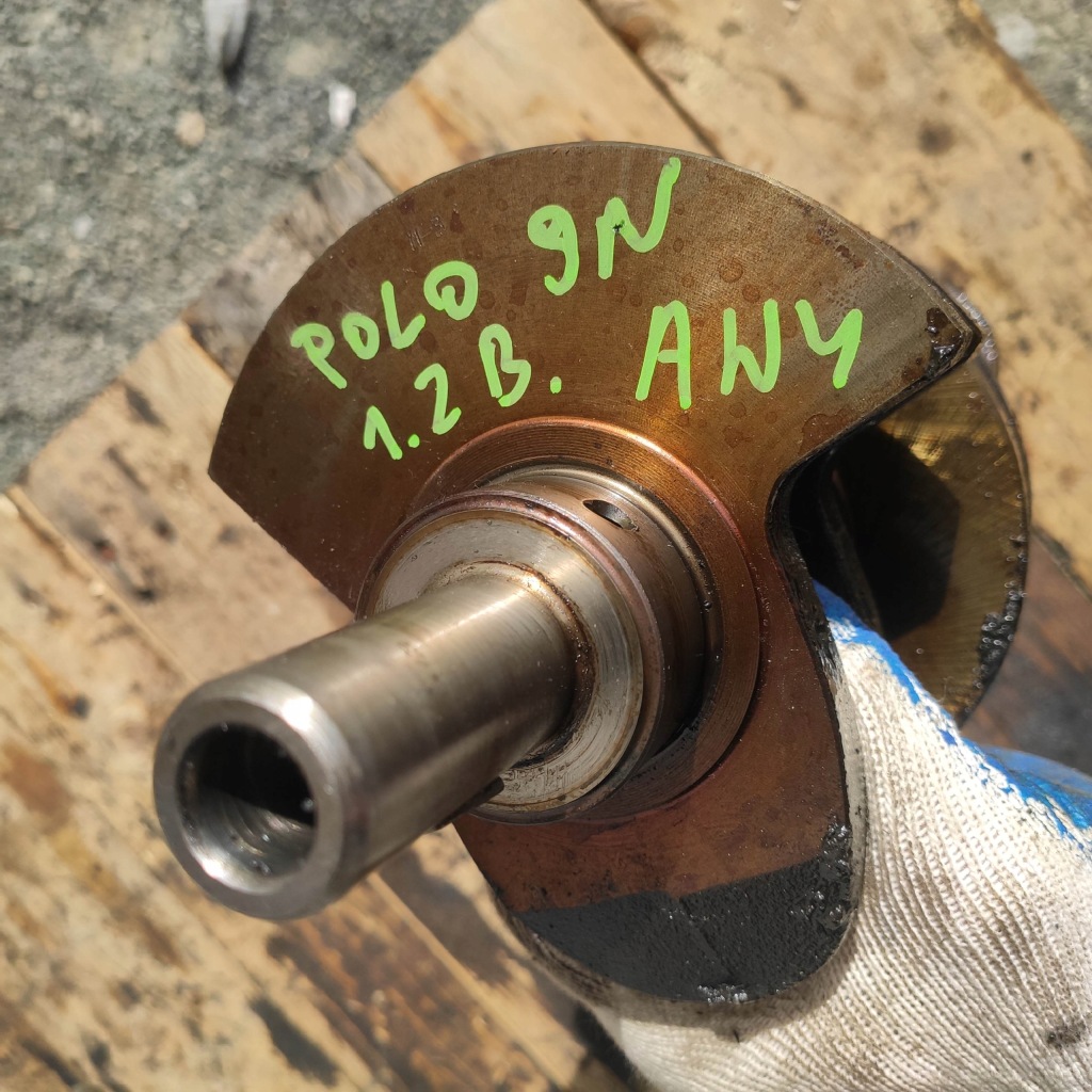 фото №7, Wał колінчастий vw polo 4 iv 9n панель фари 1.2b awy