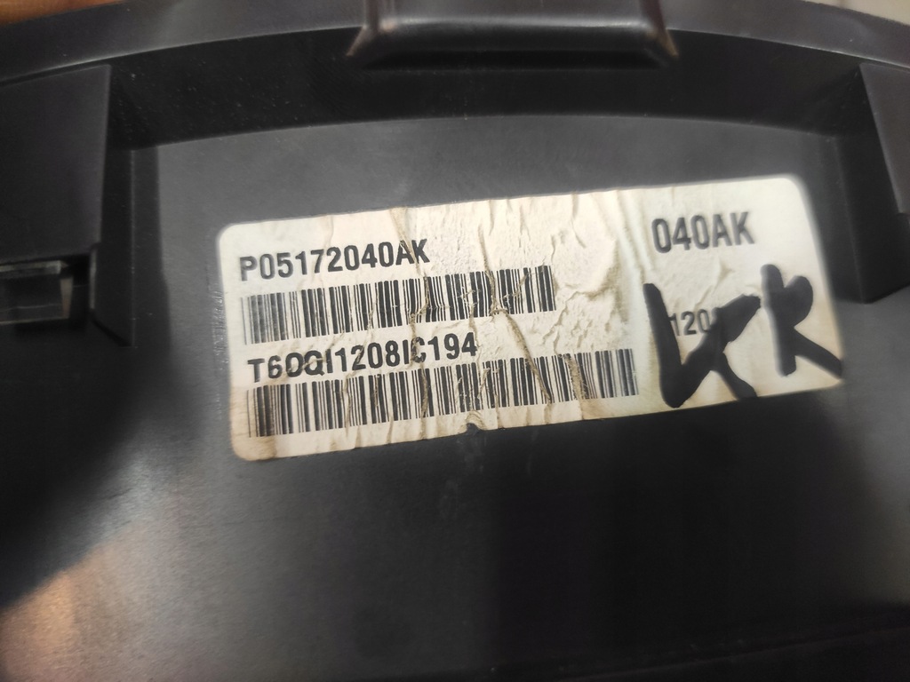 фото №12, Jeep cherokee liberty kk 2.8 crd лічильник приладова панель спідометр anglik bdb