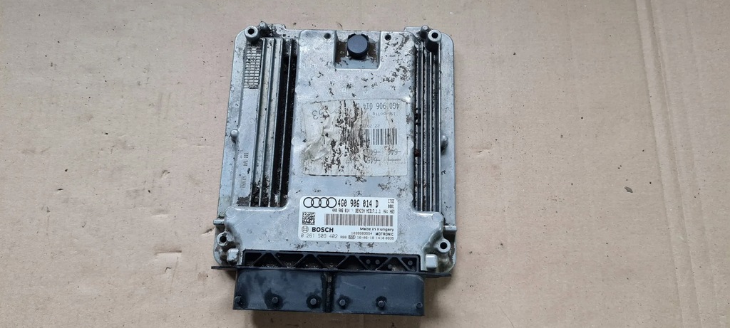 фото №9, S6 c7 4g lift a6 бортовой компьютер блок управления двигателя 4.0 tfsi s7 4g a7 4g0906014d