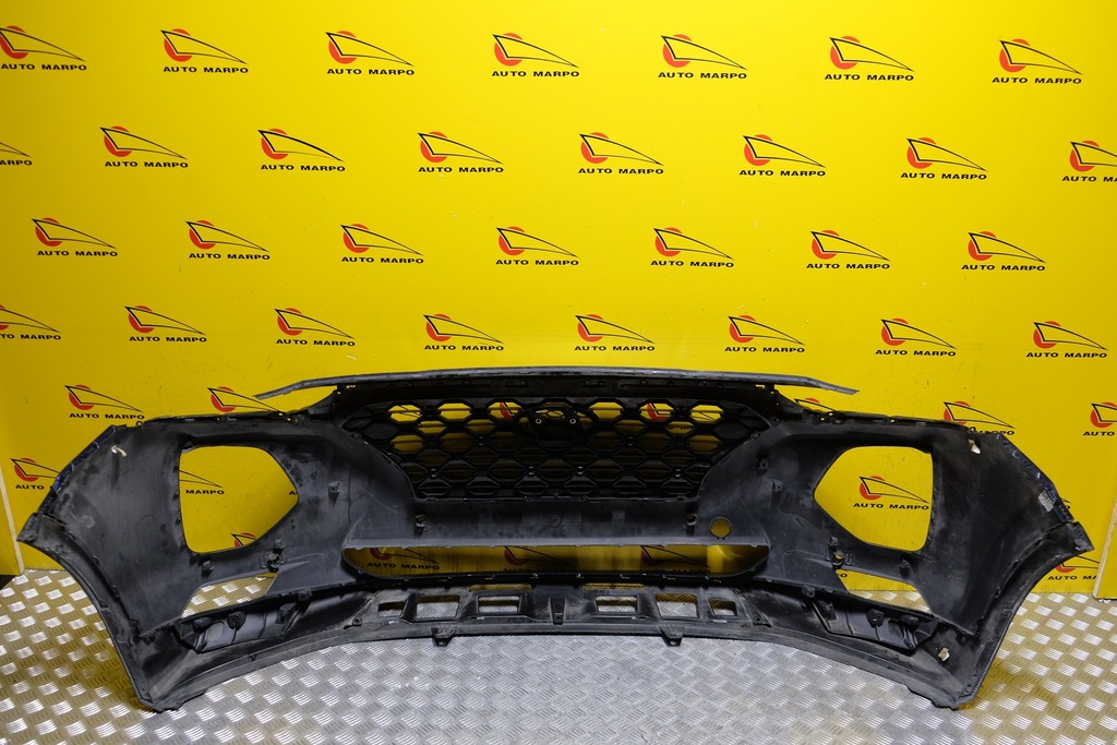 фото №14, Hyundai santa fe 2018 2019- бампер перед решётка радиатора