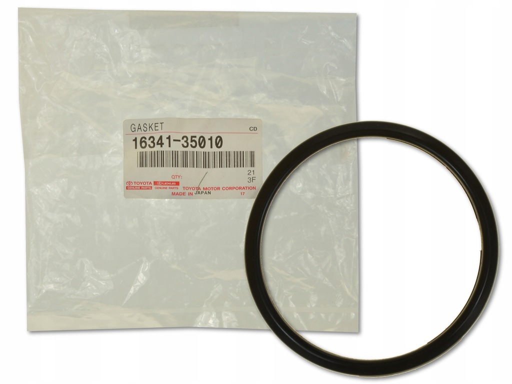 фото №1, Уплотнительное кольцо термостата оригинальный номер toyota lexus is200 1g-fe 99-05