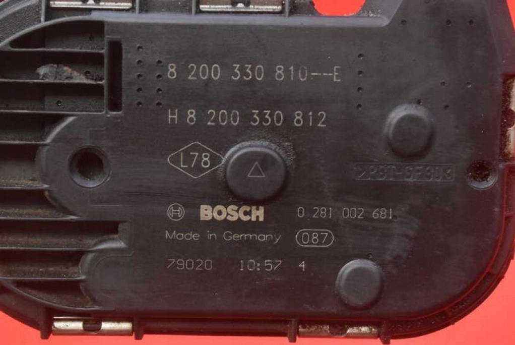 фото №7, Дросельна заслінка 8200330812 renault laguna 3 iii 2.0 dci 131 km 07-11