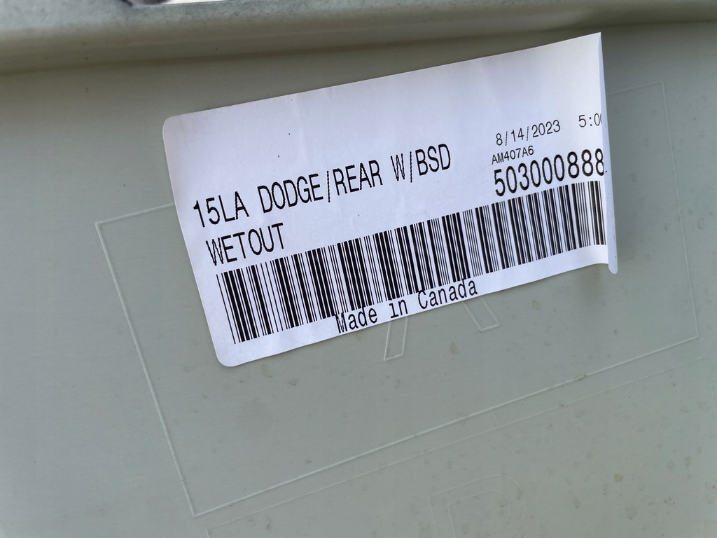 фото №7, Dodge challenger iii lift rt бампер задня задній новий оригінал 5lm22trmae