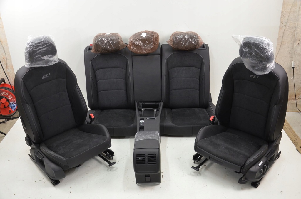 фото №1, Vw arteon r-line сидіння заднє сидіння оббивка алькантара