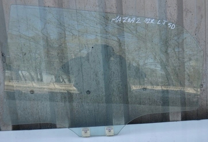 фото №1, Mazda 2 ii lift 12 r скло бічна двері ліва задня