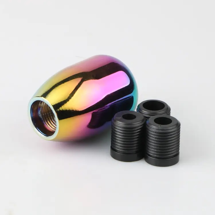 фото №6, Алюмінієва ручка перемикання передач, neonowa